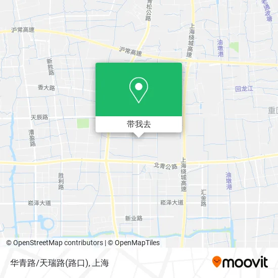 华青路/天瑞路(路口)地图