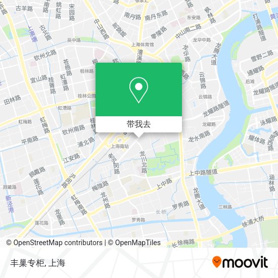 丰巢专柜地图