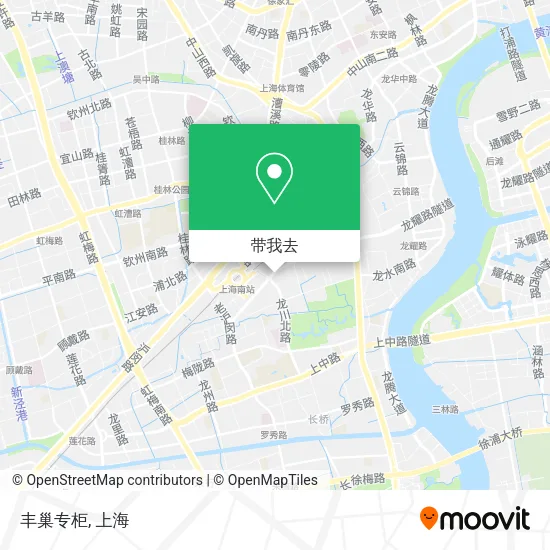 丰巢专柜地图