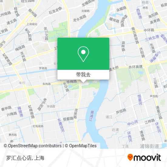 罗汇点心店地图