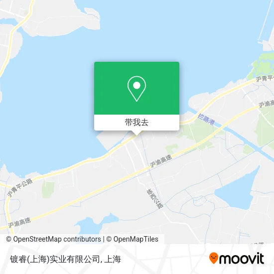 镀睿(上海)实业有限公司地图