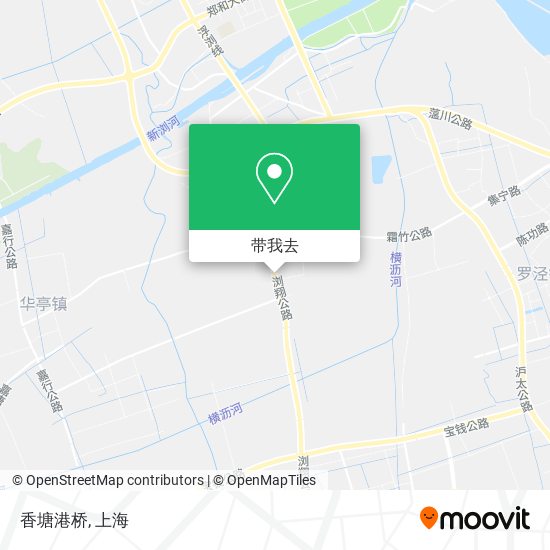 香塘港桥地图