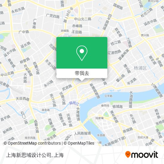 上海新思域设计公司地图