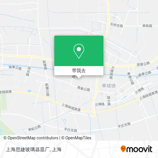 上海思婕玻璃器皿厂地图
