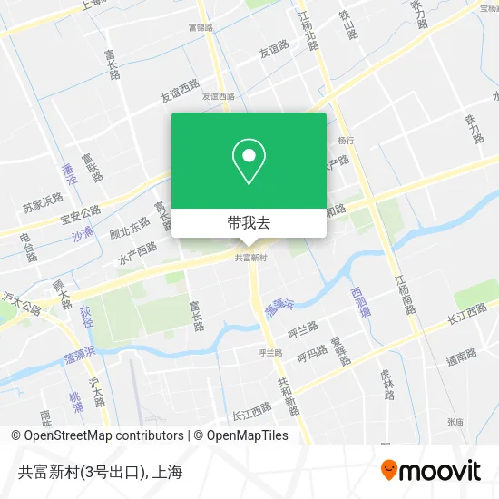 共富新村(3号出口)地图