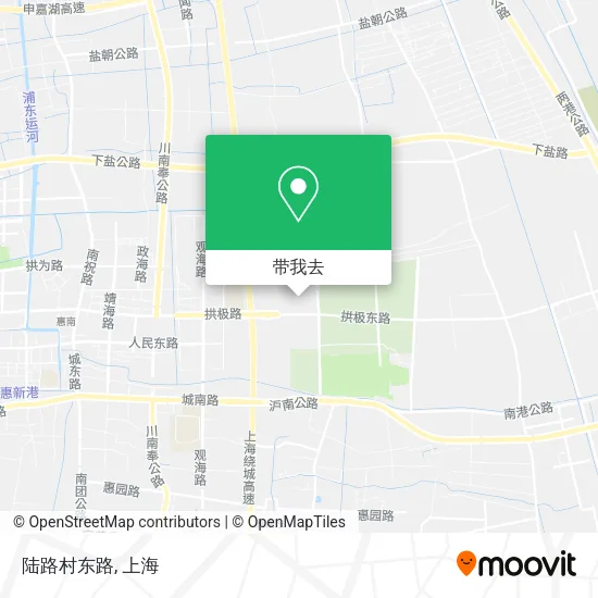 陆路村东路地图