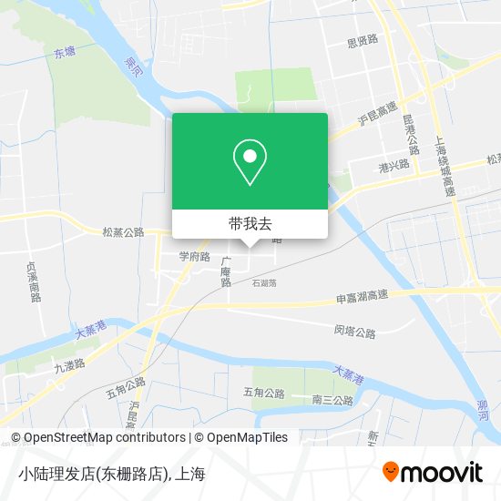 小陆理发店(东栅路店)地图