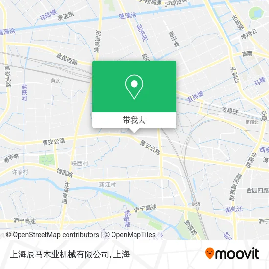 上海辰马木业机械有限公司地图