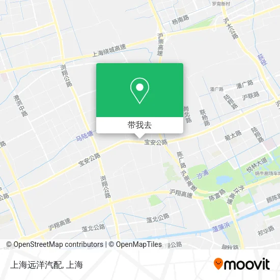上海远洋汽配地图