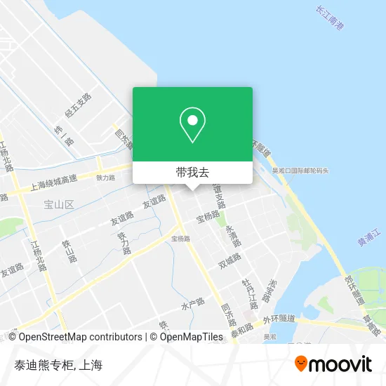 泰迪熊专柜地图