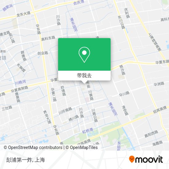 彭浦第一炸地图