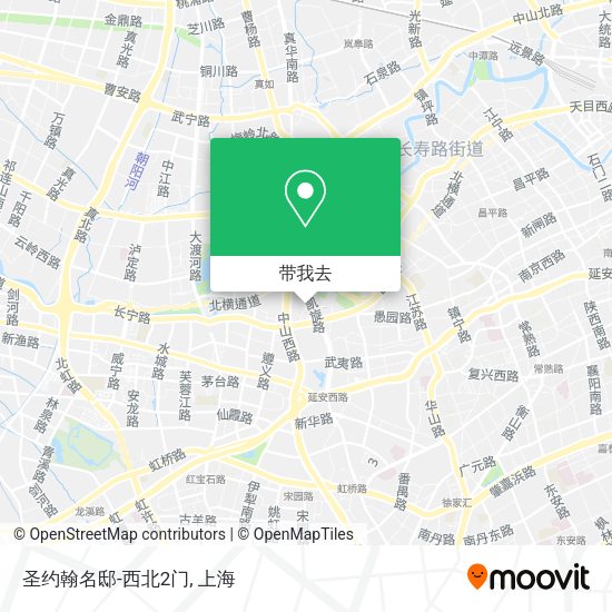圣约翰名邸-西北2门地图