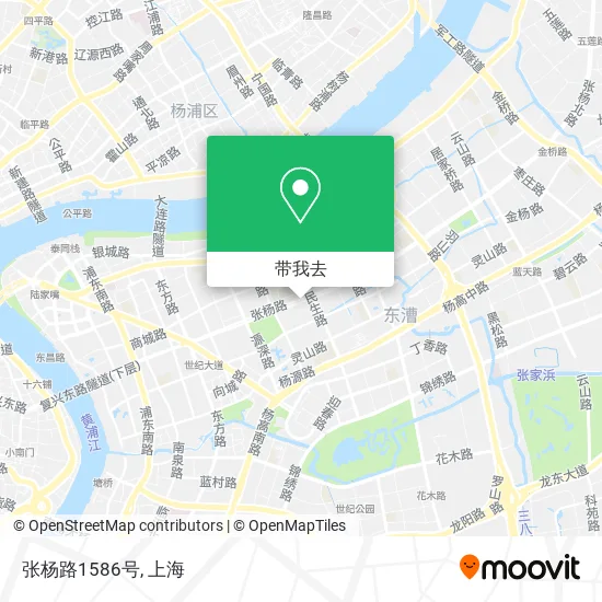 张杨路1586号地图