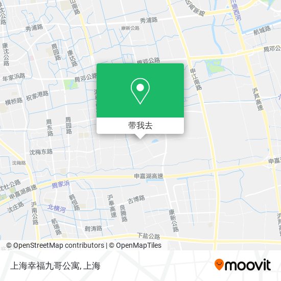 上海幸福九哥公寓地图