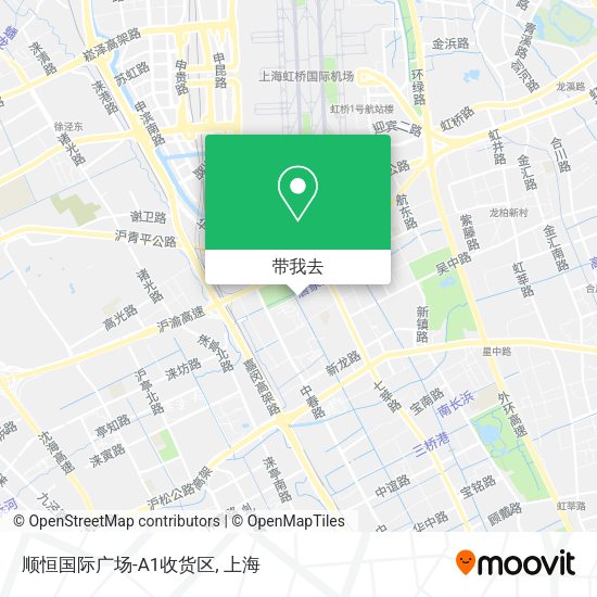 顺恒国际广场-A1收货区地图