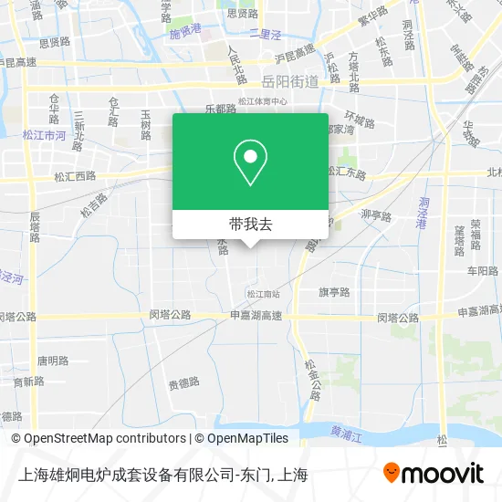上海雄炯电炉成套设备有限公司-东门地图