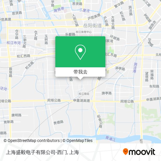 上海盛毅电子有限公司-西门地图