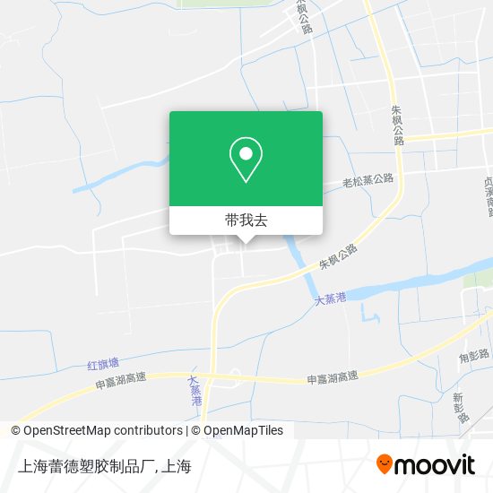 上海蕾德塑胶制品厂地图