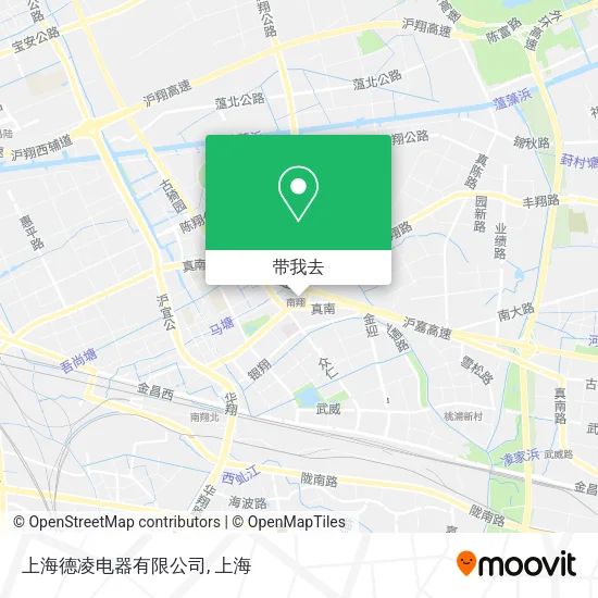 上海德凌电器有限公司地图