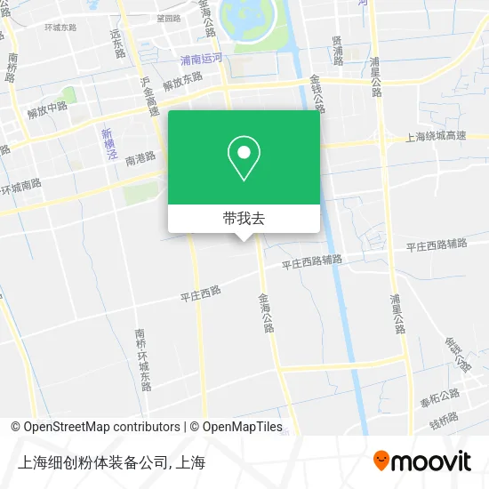 上海细创粉体装备公司地图