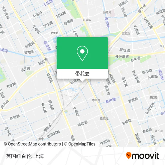 英国纽百伦地图