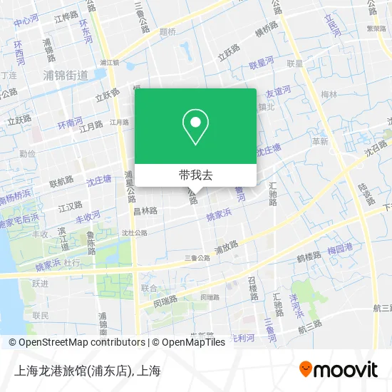 上海龙港旅馆(浦东店)地图