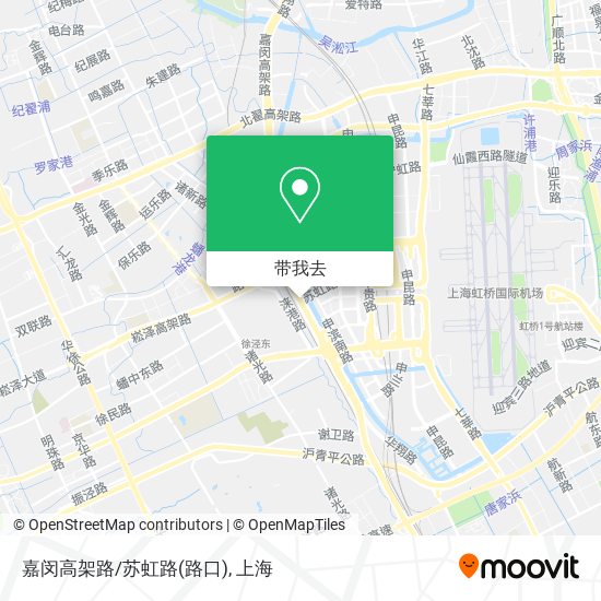 嘉闵高架路/苏虹路(路口)地图