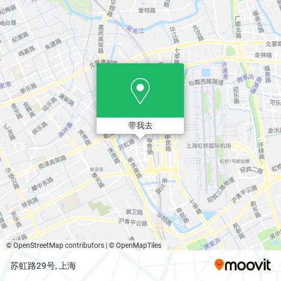 苏虹路29号地图
