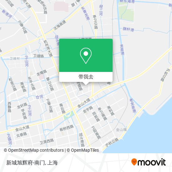 新城旭辉府-南门地图