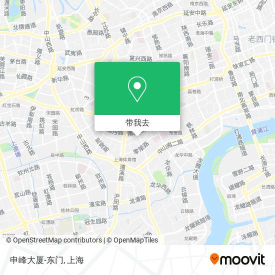 申峰大厦-东门地图