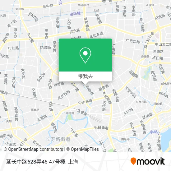 延长中路628弄45-47号楼地图