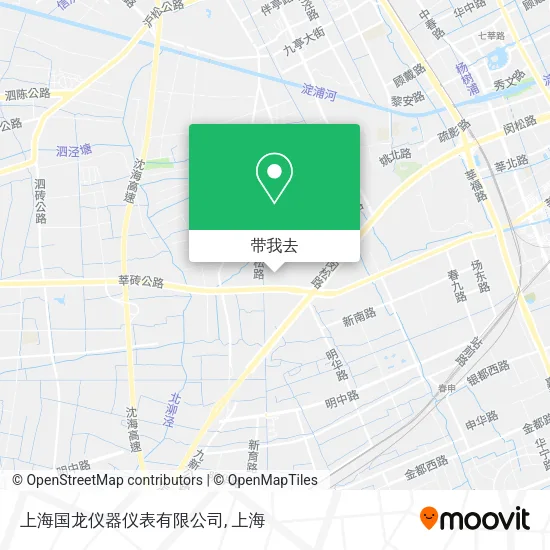 上海国龙仪器仪表有限公司地图
