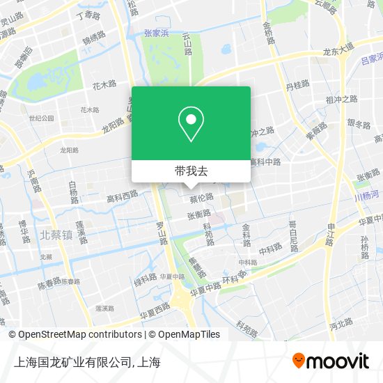 上海国龙矿业有限公司地图