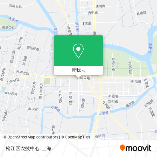 松江区农技中心地图