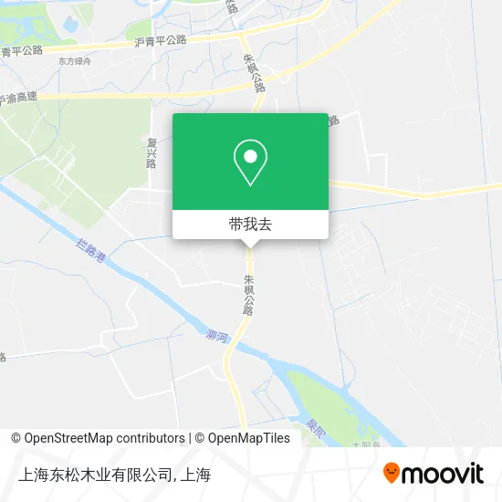 上海东松木业有限公司地图