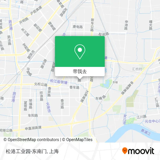 松港工业园-东南门地图
