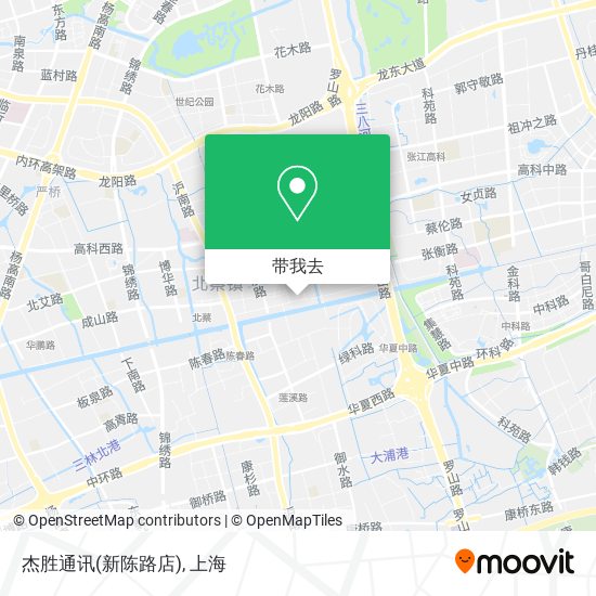 杰胜通讯(新陈路店)地图