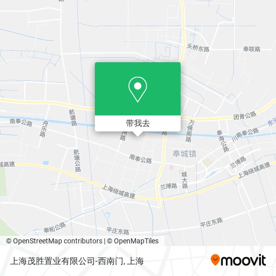 上海茂胜置业有限公司-西南门地图