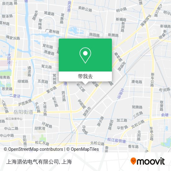 上海泗佑电气有限公司地图