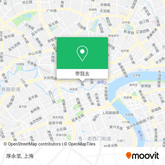 厚余里地图