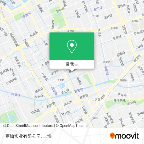 赛灿实业有限公司地图