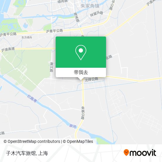 子木汽车旅馆地图