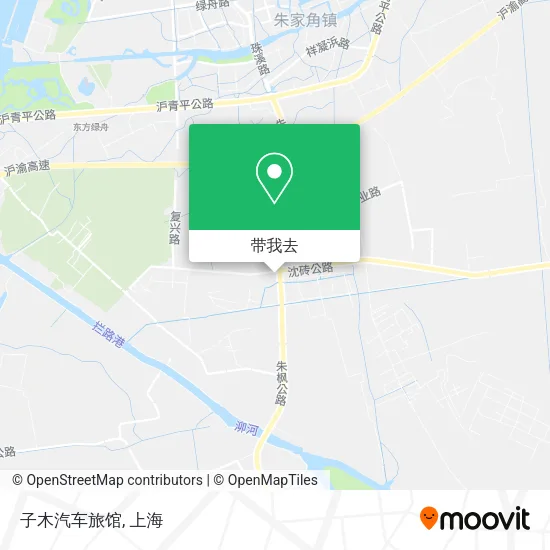 子木汽车旅馆地图