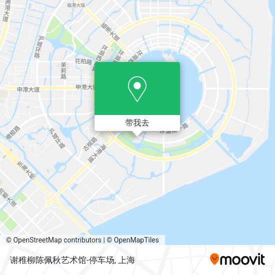 谢稚柳陈佩秋艺术馆-停车场地图
