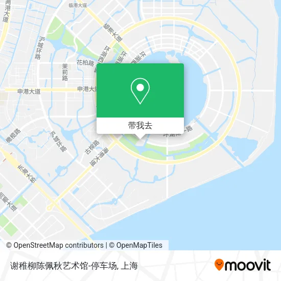 谢稚柳陈佩秋艺术馆-停车场地图