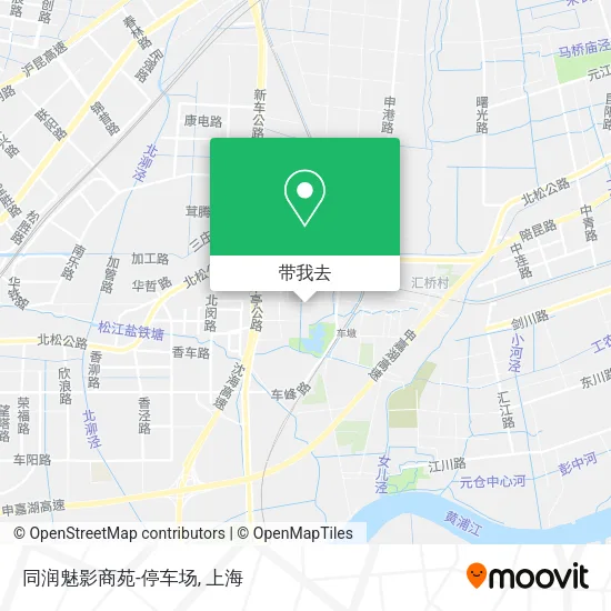 同润魅影商苑-停车场地图