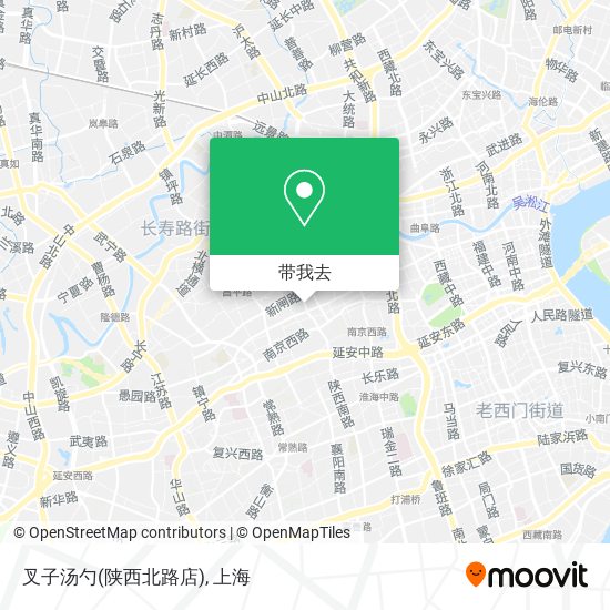 叉子汤勺(陕西北路店)地图