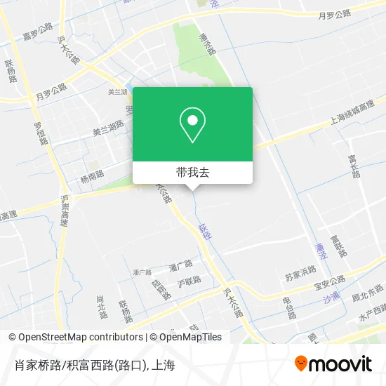 肖家桥路/积富西路(路口)地图