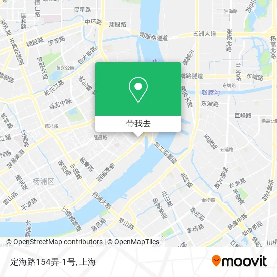 定海路154弄-1号地图
