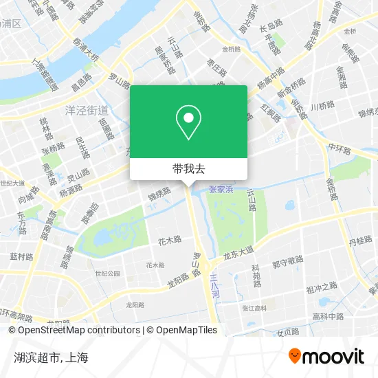 湖滨超市地图